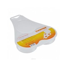 Контейнер для приготовления яиц в СВЧ ПОЛИМЕРБЫТ Глазунья С453, белый