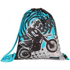 Target Мешок для обуви MX Race 26272, голубой/серый