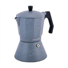 Гейзерная кофеварка Kamille КМ-2518 (0.45 л), серый