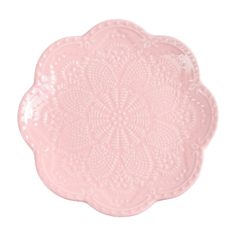 Доляна Тарелка обеденная Сьюзен 20,5 см розовый