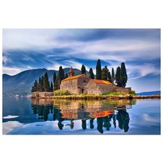 Картина мозаикой с нанесенной рамкой "Черногория" (28 цветов) Molly