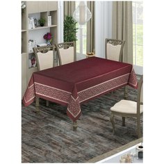 DO & CO Скатерть Algar Цвет: Бордовый br23398 (160х220 см)