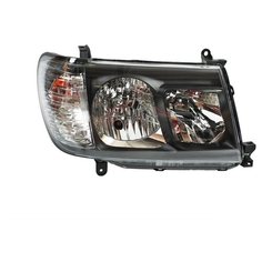 ФАРА ПРАВАЯ БЕЗ КОРРЕКТОРА ВНУТРИ ЧЁРНАЯ LAND CRUISER 100 05- Sailing