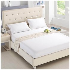 Простыня Nova Сатин, 240x280 см, белый