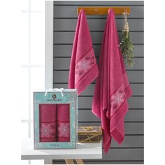 Oran Merzuka Полотенце Elegant Цвет: Бордовый (50х90 см, 70х140 см) br41037