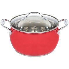 Кастрюля из нержавеющей стали Daniks Валетта QS-2-22, 4.7 л