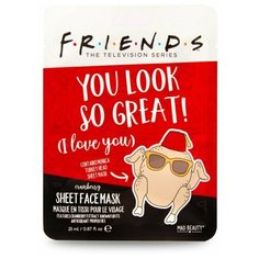 Маска для лица "Индейка" Друзья Warner Friends Turkey Face Mask Mad Beauty