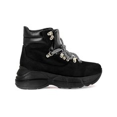 Ботинки хайкеры Just Couture , размер 37 , черный