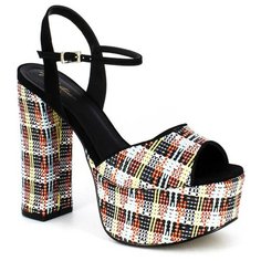 Босоножки Just Couture, размер 37, черный/мульти