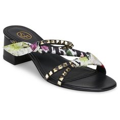 Мюли ASH Idol, размер 37, черный/мульти