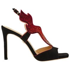 Босоножки Lola Cruz, размер 40, черный