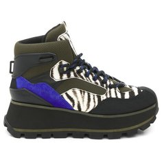 Ботинки ASH , размер 36 , зебра/серо-коричневый