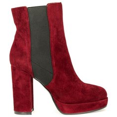 Ботильоны Just Couture, размер 36, черный/бордовый