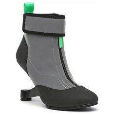 Ботильоны UNITED NUDE, размер 36, черный/серебряный