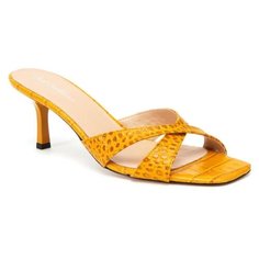 Мюли Just Couture, размер 37, горчичный