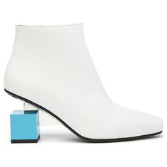 Ботильоны UNITED NUDE Cube Bootie Mid, размер 37, белый