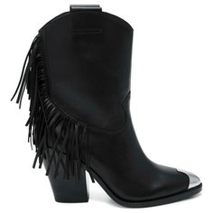 Полусапоги ASH, размер 37, черный