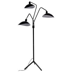 Торшер Lumina Deco Adarrio LDF 511-3 BK