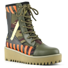 Ботинки UNITED NUDE , размер 41 , оранжевый/хаки