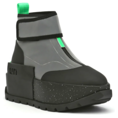 Ботинки UNITED NUDE , размер 37 , черный/серебристый