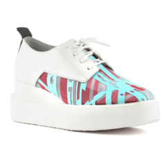 Полуботинки UNITED NUDE , размер 38 , розовый/бирюзовый