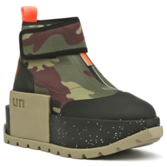 Ботинки UNITED NUDE , размер 36 , черный/хаки