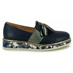 Туфли Just Couture , размер 39 , темно-синий/серебряный