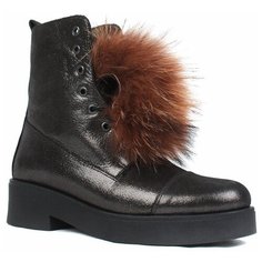 Ботинки GOERGO , размер 36 , металлик