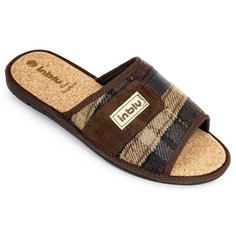 Тапочки Inblu, размер 41, коричневый