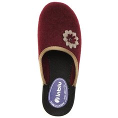 Тапочки Inblu бордовый 38