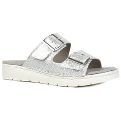 Сабо Ara, размер 41 (7), серебряный