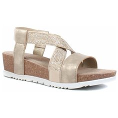 Босоножки Marco Tozzi, размер 40, золотой