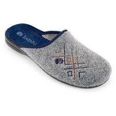 Тапочки Inblu, размер 45, серый