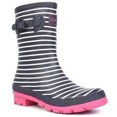 Резиновые сапоги Mon Ami, размер 38, white/navy/pink