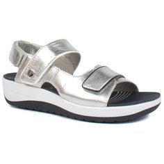 Сандалии Ara , размер 40 (6.5) , серебряный