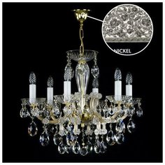 Люстра подвесная ArtGlass Maria Terezia MARIA TEREZIA 21 VACHTLE NICKEL SP