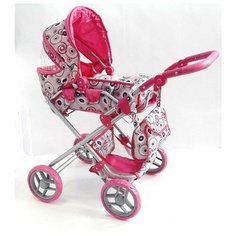 Коляска-трансформер для кукол Melobo, с сумкой 9333