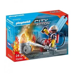 Конструктор Playmobil Подарочный набор пожарных спасателей 70291