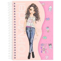 Раскраска с блокнотом карманная Depesche TOPModel (046827_S/006827_S)