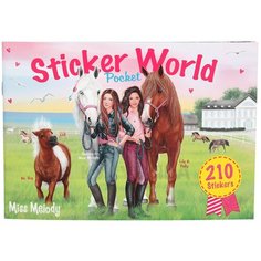 Мини-альбом с наклейками Depesche Miss Melody Sticker World Pocket (0410131/0010131)