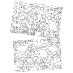 Большая раскраска AFI DESIGN А1 "В мире животных. 2 в 1" в тубусе