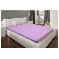 Простыня на резинке Этель 120*200*25 см, "Лавандовое поле", 100% хлопок, поплин, 125 г/м² 5290400