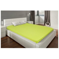 Простыня Этель 180*220 см, "Фисташковый десерт", 100% хлопок, поплин, 125 г/м² 5290431