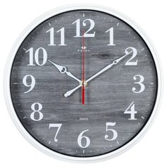 Часы настенные 2940-001 D30 белые «Эко» Рубин