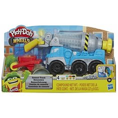 Набор для лепки Play-Doh Wheels Бетономешалка E68915L0