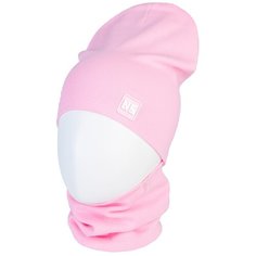 Шапка-бини NIKASTYLE набор из 2 шт. размер 54, розовый