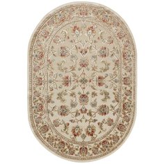 Бельгийский вискозный ковер с рельефом Venezia RV323-R111 овал (240*340 см) Ragolle