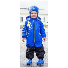 Комбинезон NIKASTYLE 8м0321 размер 98, синий/черный