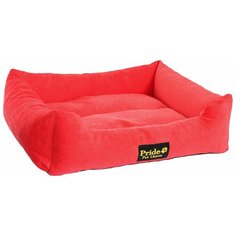 PRIDE лежак прямоугольный Палитра вельвет рэд 52 х 41 х 10 см (1 шт)