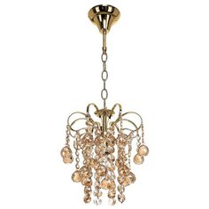 Люстра ЭкономСвет "52100/1FGD AMB". Золото